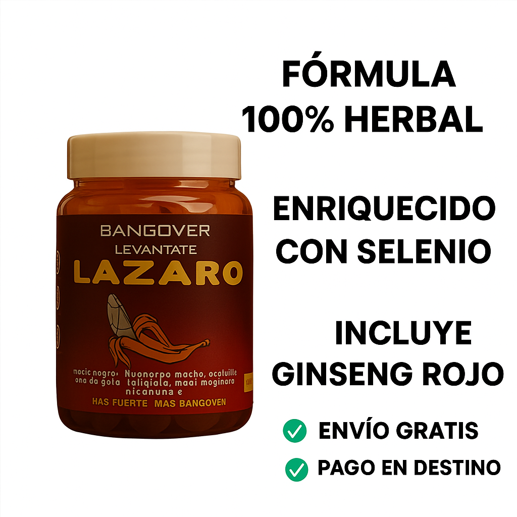 Gomitas Lazaro Alpha Boost🔥 + Ebook Lo que ellas no dicen pero desean. GRATIS 🎁