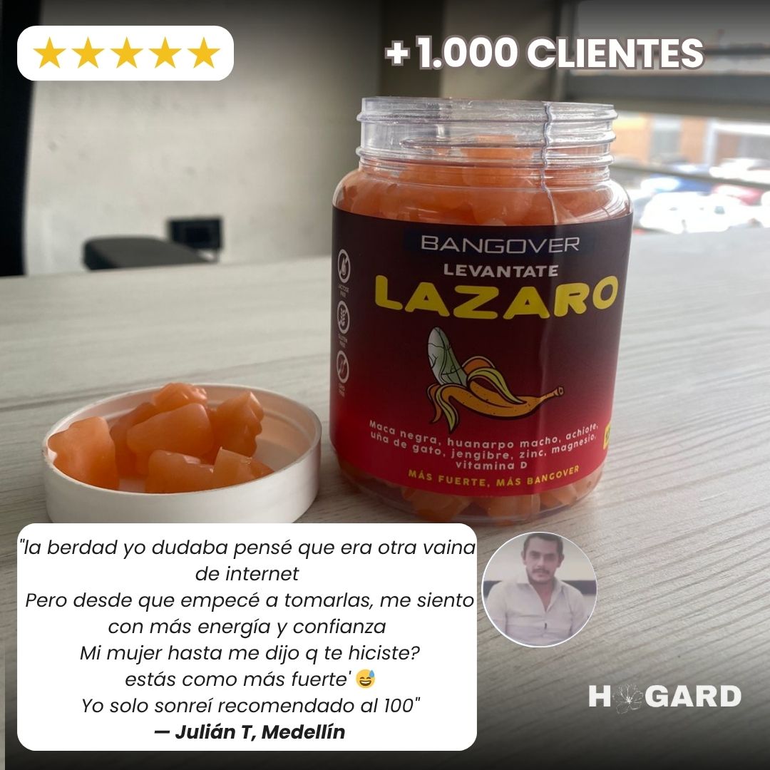 Gomitas Lazaro Alpha Boost🔥 + Ebook Lo que ellas no dicen pero desean. GRATIS 🎁