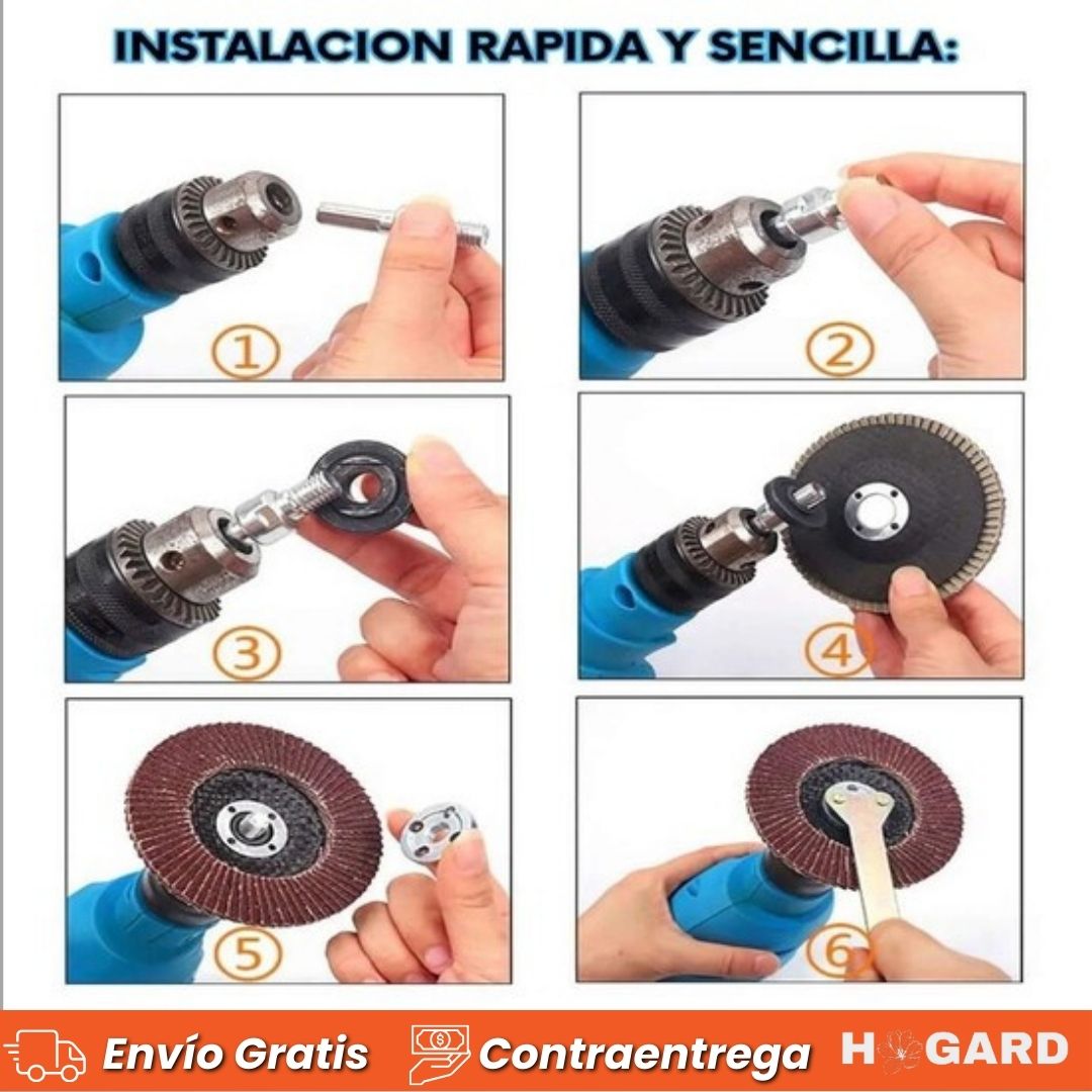 DiscoTotal: El adaptador que revive tus herramientas®