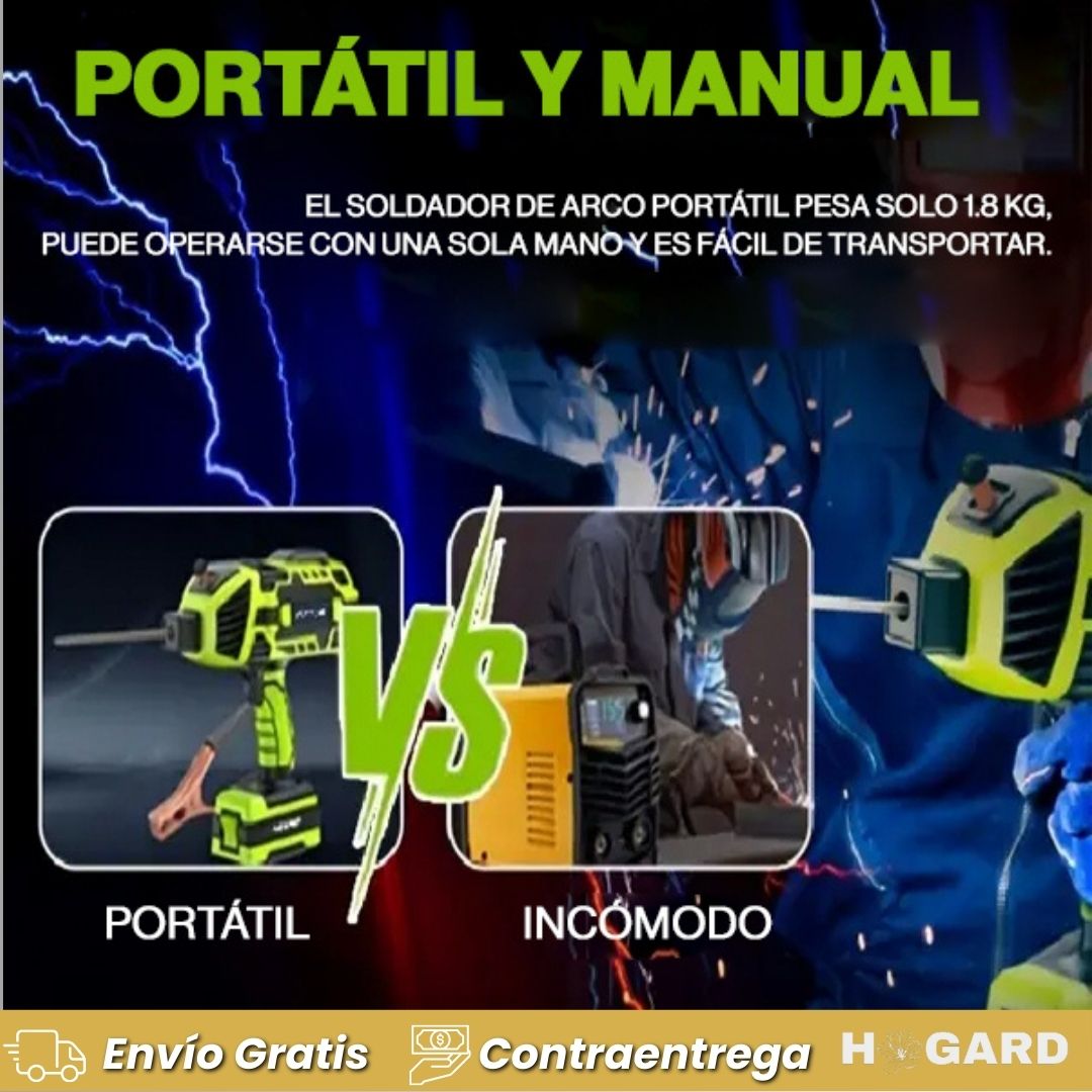 “WeldPro One™” – Potencia Profesional en la Palma de tu Mano + Kit+ Careta + Garantia de Satisfacción GRATIS