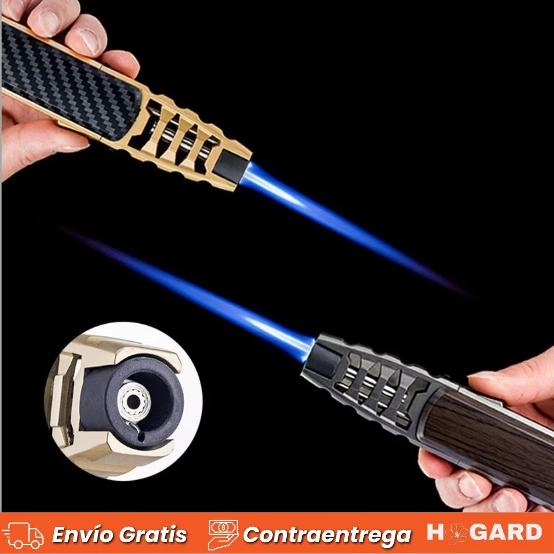 Encendedor Flame X®: Llama Ultra Potente, A Prueba de Viento, y Larga Duración
