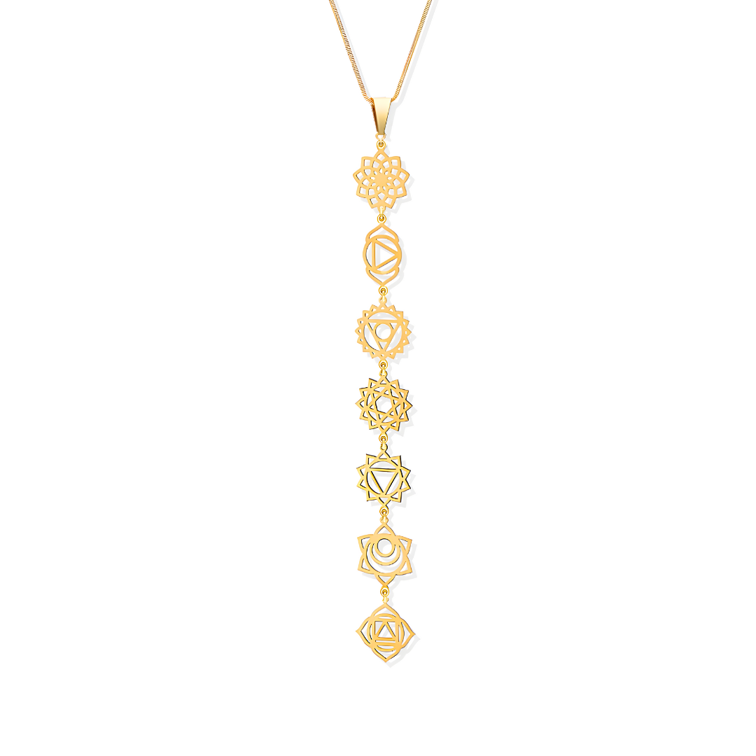 Collar 7 Chakra + Caja regalo + Tarjeta