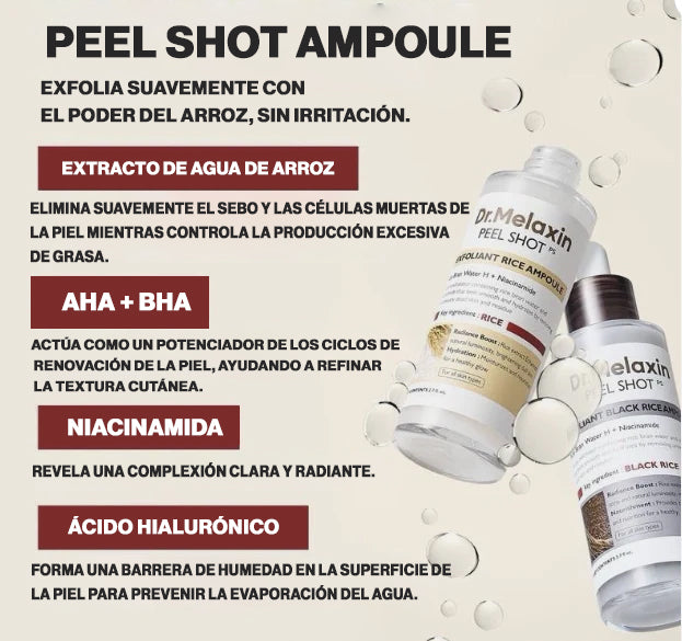 DrMelaxin Ampolla Rice & Black Rice 30ml