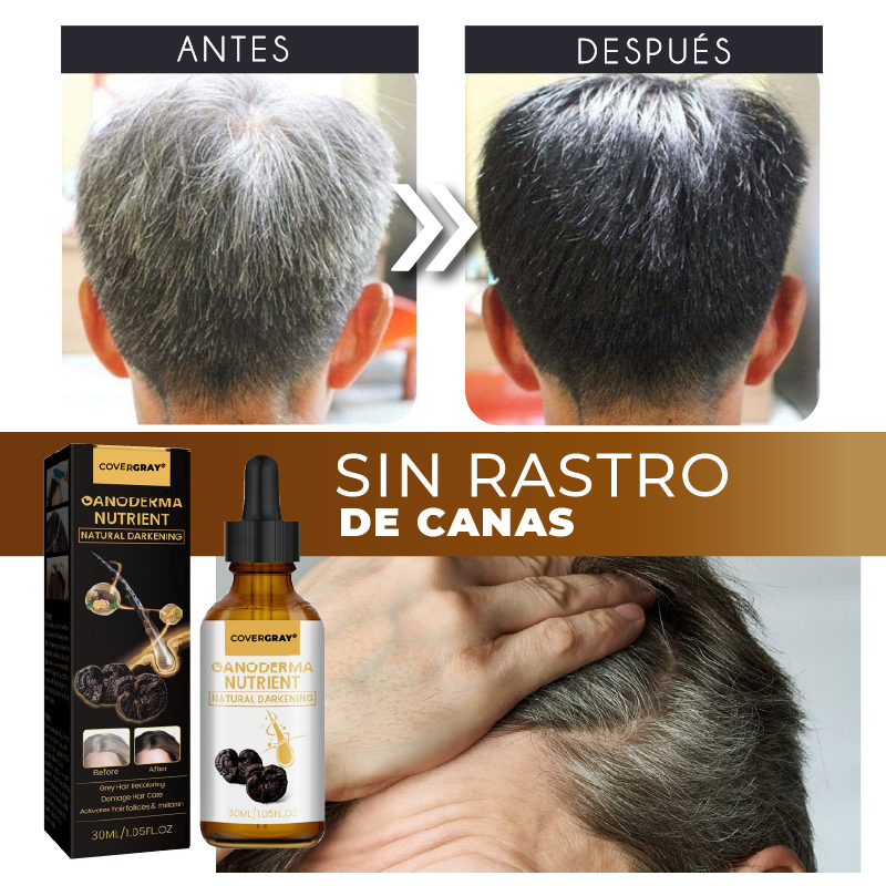 SERUM ANTI CANAS COVERGRAY 2x1