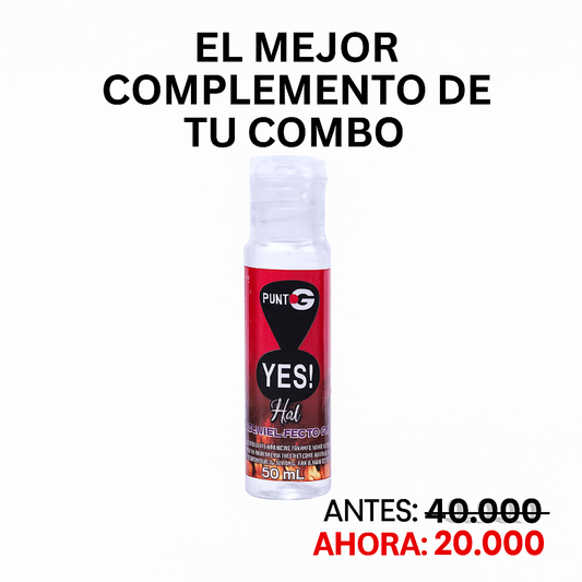 LUBRICANTE NEUTRO EFECTO CALOR
