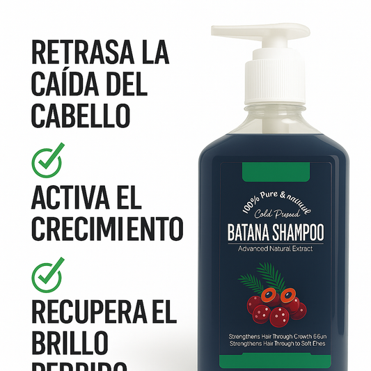 Batana, El shampoo que rescata tu cabello desde la raíz - 360 ml
