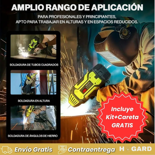 “WeldPro One™” – Potencia Profesional en la Palma de tu Mano + Kit+ Careta + Garantia de Satisfacción GRATIS
