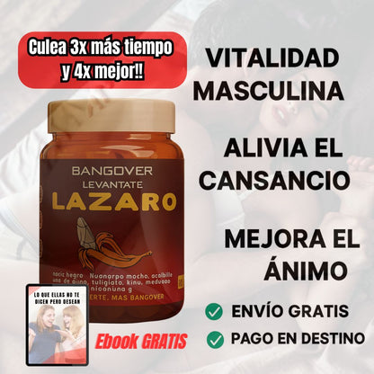 Gomitas Lazaro Alpha Boost🔥 + Ebook Lo que ellas no dicen pero desean. GRATIS 🎁